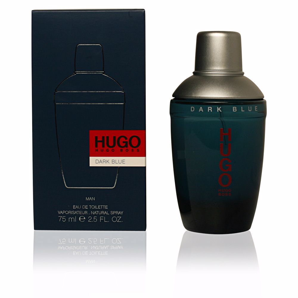 Hugo Boss Dark Blue Eau de Toilette – Frisse en kruidige mannengeur met citrus, kardemom en cederhout.