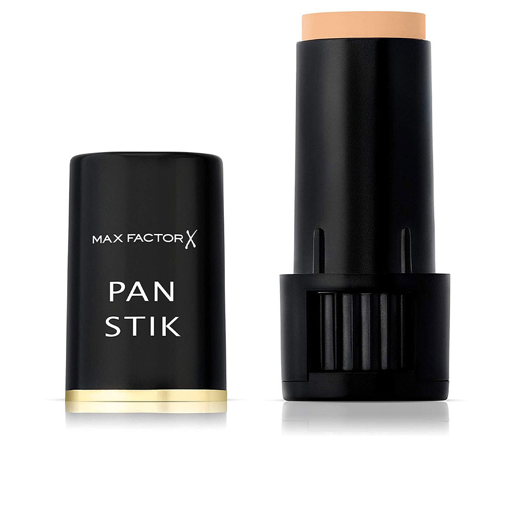 Max Factor Pan Stik Foundation – Crèmestick foundation met volledige dekking voor een vlekkeloze teint.