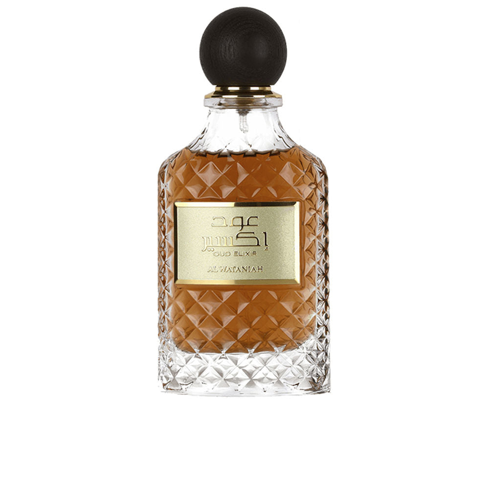 Al Wataniah OUD ELIXIR Eau de Parfum – Unisex geur met zwarte bes, jasmijn en vanille