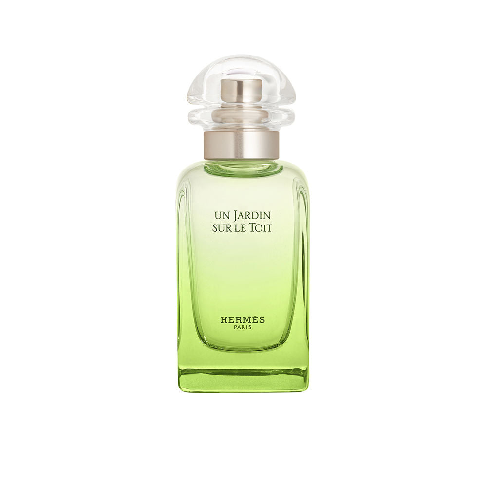 Hermès Un Jardin sur le Toit Eau de Toilette – een fruitige en bloemige unisex geur met noten van appel, peer, magnolia, roos en basilicum.