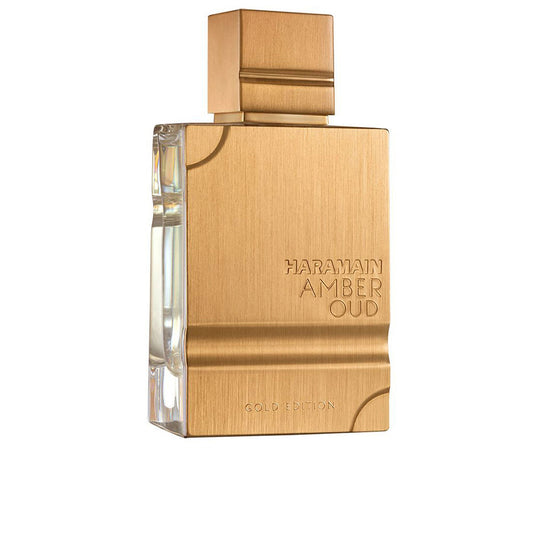 Al Haramain Amber Oud Gold Edition Eau de Parfum – een luxueuze unisex geur met fruitige, amber en houtachtige accenten.