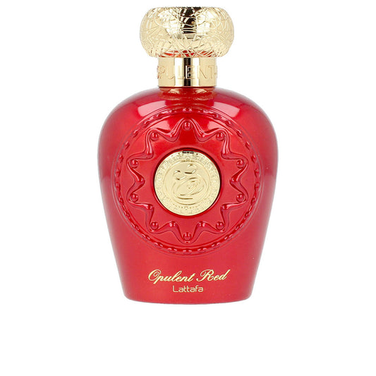 Lattafa Opulent Red Eau de Parfum – een florale fruitige unisex geur met noten van bloedappelsien, peer, tubereuse, jasmijn, oud en vanille