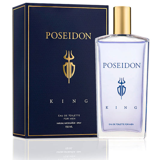 Poseidon The King Eau de Toilette Spray – Verleidelijke herengeur met houtachtige en aromatische accenten