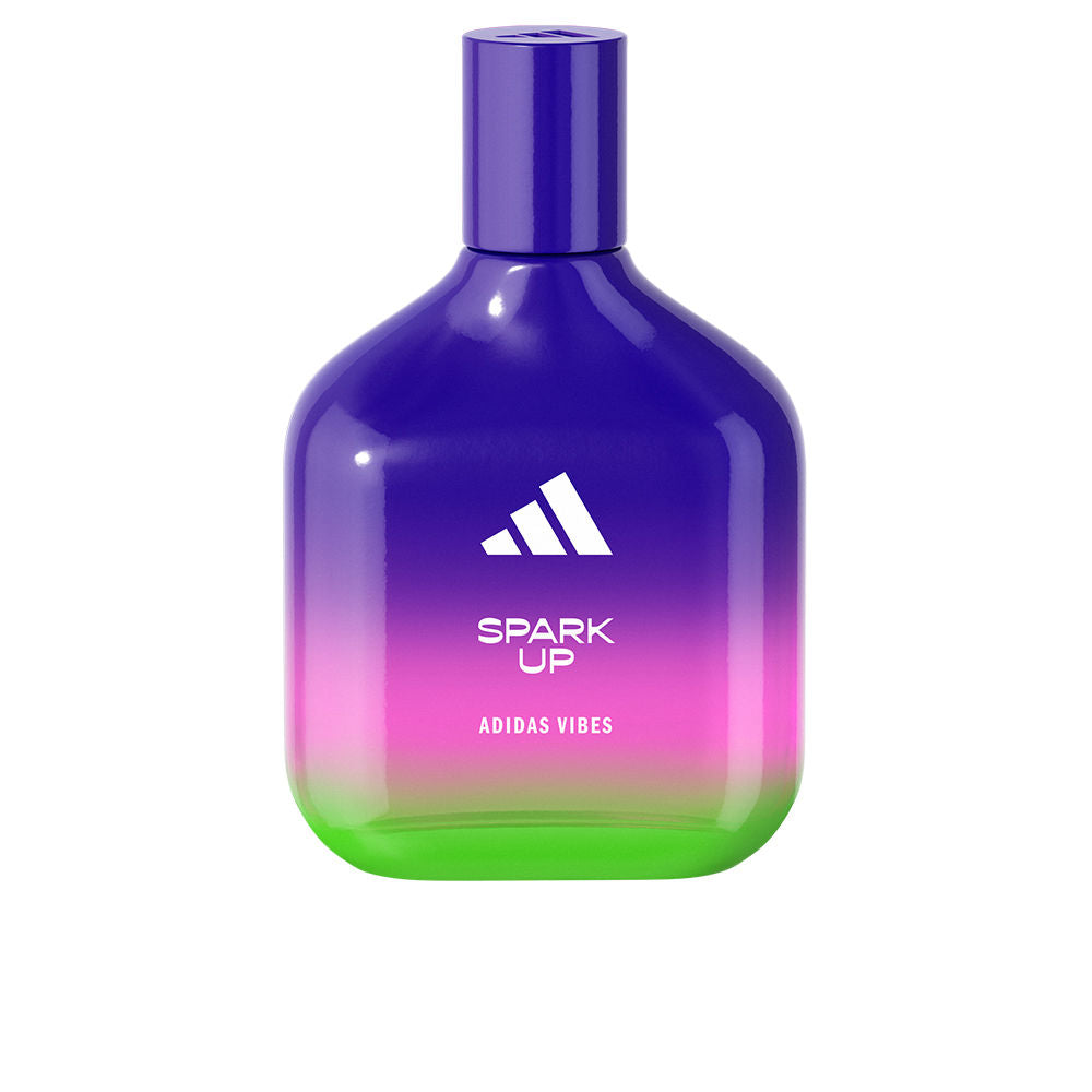 Adidas Spark Up Eau de Parfum flacon - levendige en energieke damesgeur met fruitige en bloemige accenten.