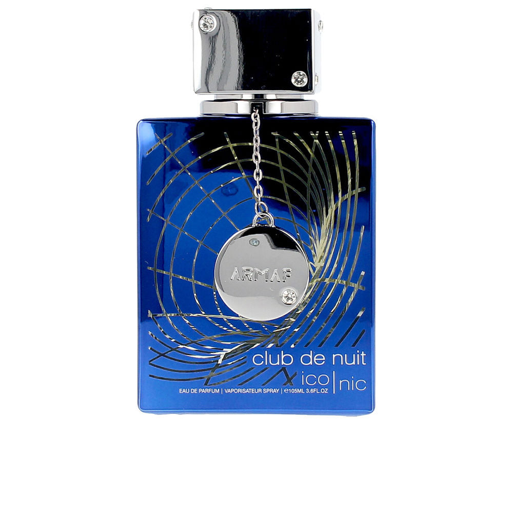 Armaf Club de Nuit Blue Iconic Eau de Parfum – een verfijnde geur voor mannen met citrus, kruiden en houtachtige accenten.