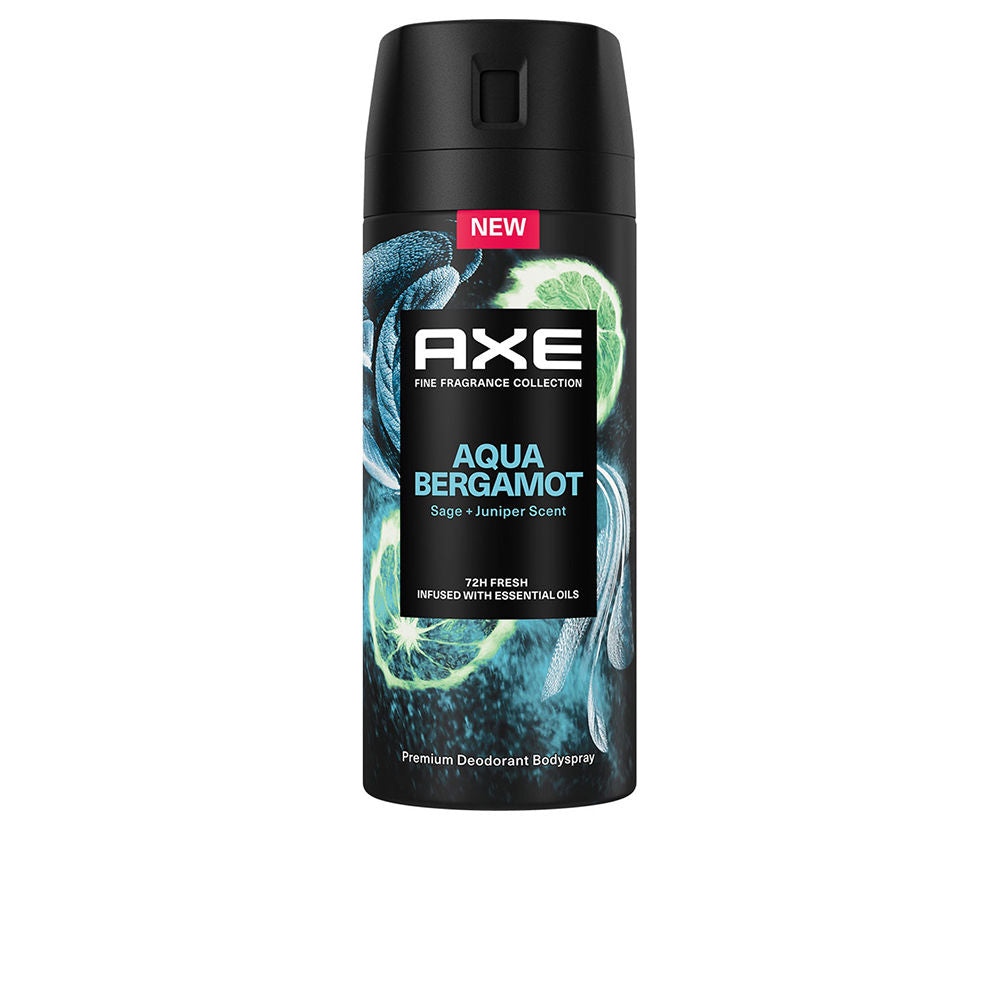 AXE Aqua Bergamot Deodorant Spray – Langdurige frisheid met een verkwikkende geur van bergamot en aquatische tonen.