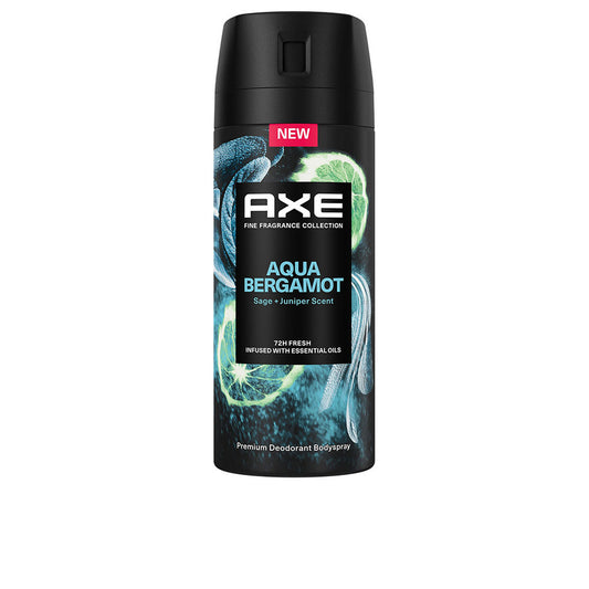 AXE Aqua Bergamot Deodorant Spray – Langdurige frisheid met een verkwikkende geur van bergamot en aquatische tonen.