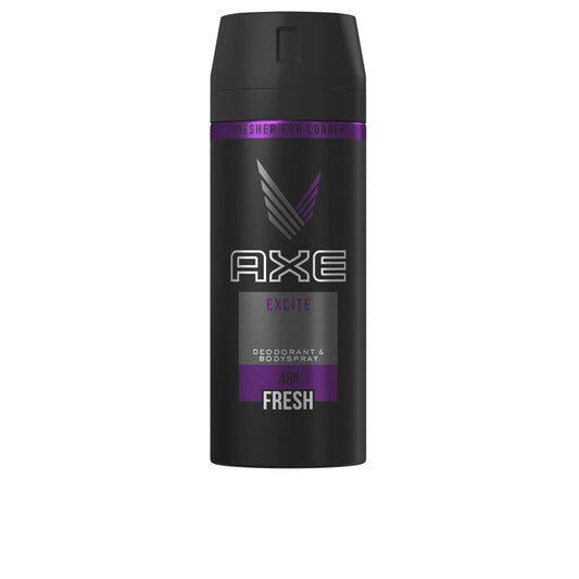 AXE Excite Deodorant Spray – Langdurige frisheid met de verleidelijke geur van kokos en hout.