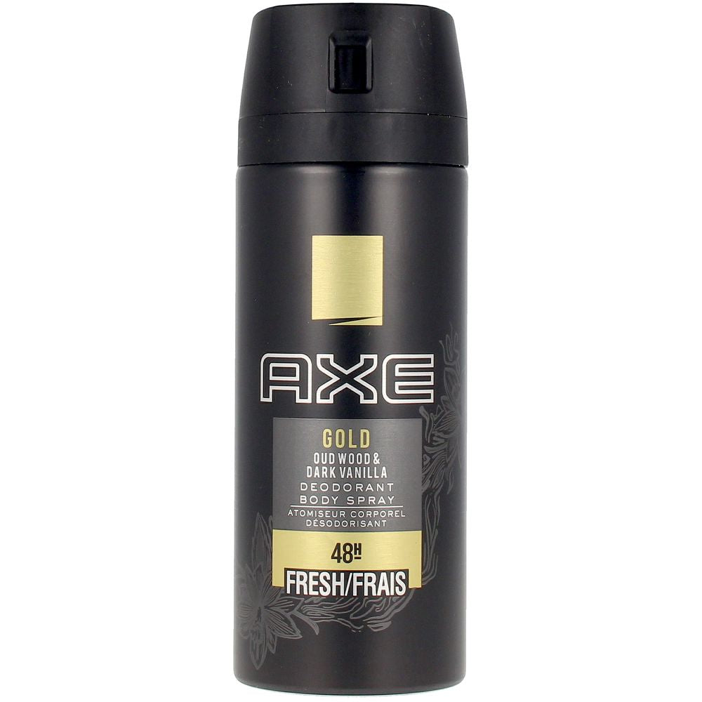 AXE Gold Dark Vanilla Deodorant Spray – Langdurige frisheid met de warme geur van vanille en hout.

