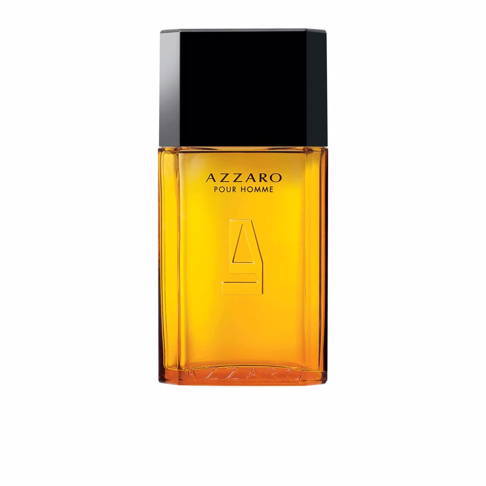 Flacon van Azzaro Pour Homme Eau de Toilette, een luxe herengeur met lavendel, patchouli en vetiver. Ideaal voor wie op zoek is naar betaalbare luxe parfums.

