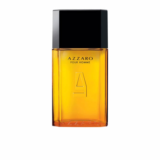 Flacon van Azzaro Pour Homme Eau de Toilette, een luxe herengeur met lavendel, patchouli en vetiver. Ideaal voor wie op zoek is naar betaalbare luxe parfums.

