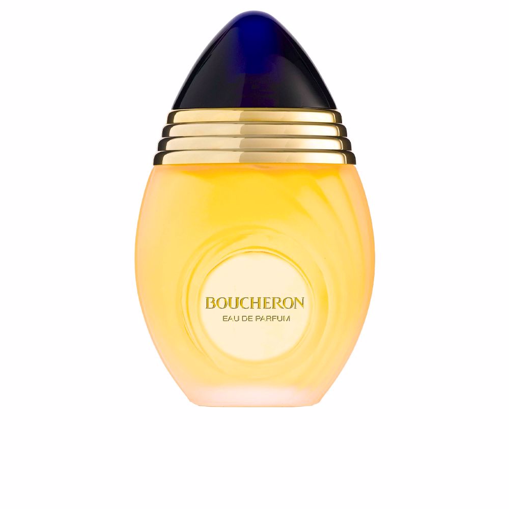 Boucheron Eau de Parfum – een verfijnde florale oriëntaalse geur met noten van sinaasappelbloesem, mandarijn, jasmijn, ylang-ylang, tuberoos, sandelhout, amber en vanille.