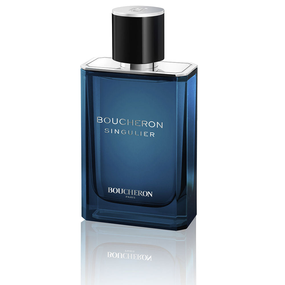 Boucheron Singulier Eau de Parfum – een aromatisch houtachtige geur met noten van bergamot, grapefruit, jeneverbes, lavendel, geranium, scharlei, cederhout, vetiver en patchouli.