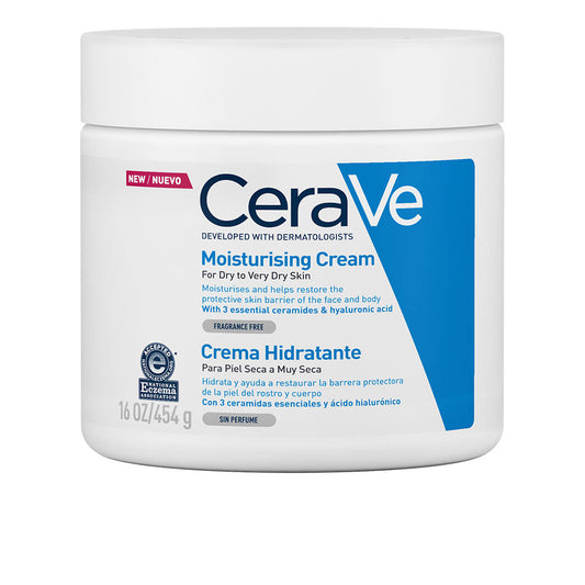 CeraVe MOISTURISING CREAM – Intens hydraterende crème met ceramiden en hyaluronzuur