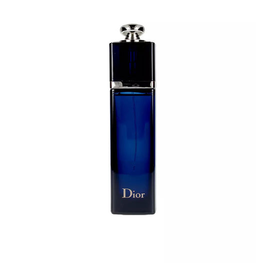 Flacon van Dior Addict Eau de Parfum, een verleidelijke damesgeur met warme, oriëntaalse accenten en een sensuele uitstraling.