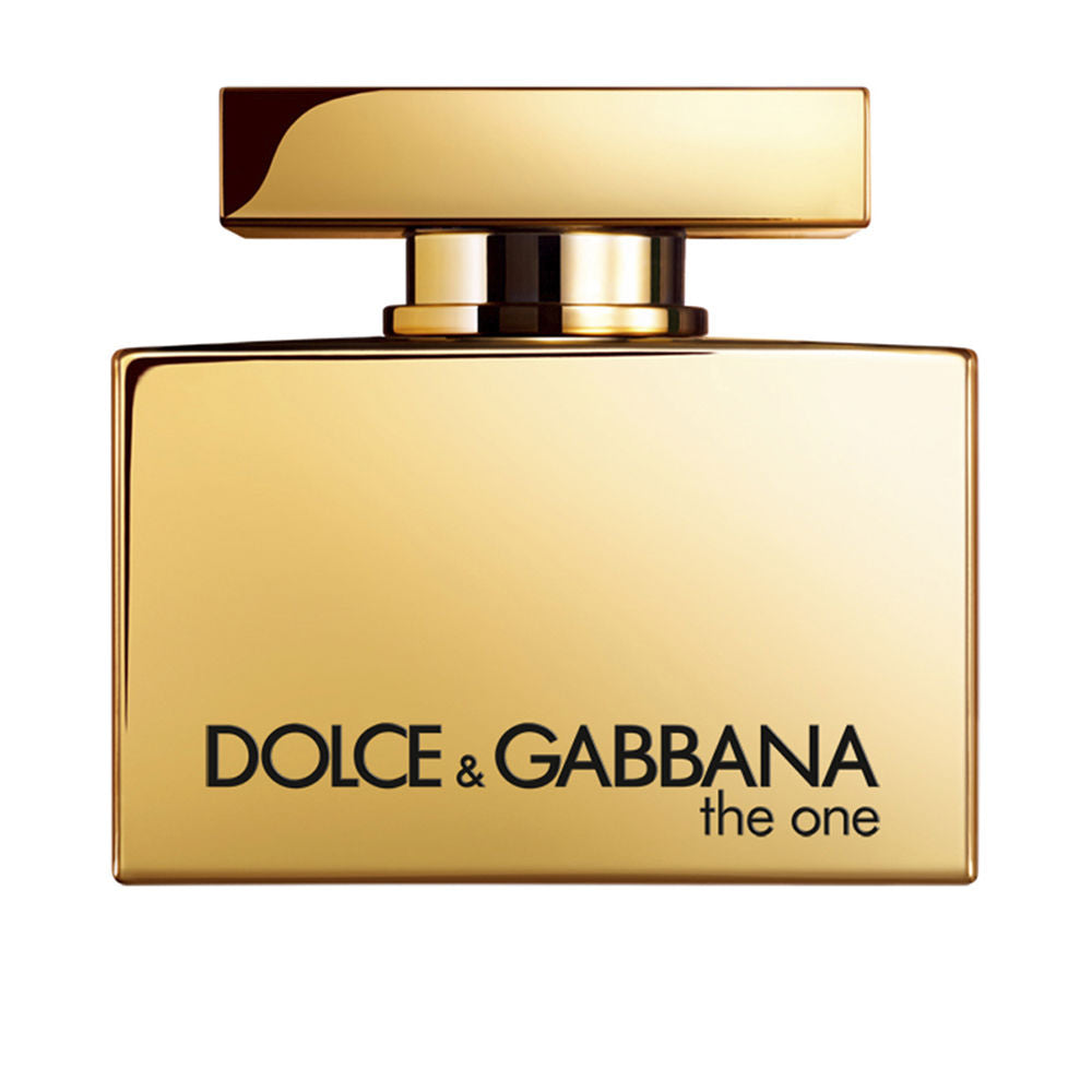 Dolce & Gabbana The One Gold Intense Eau de Parfum flacon - luxe damesparfum met fruitige en bloemige accenten.