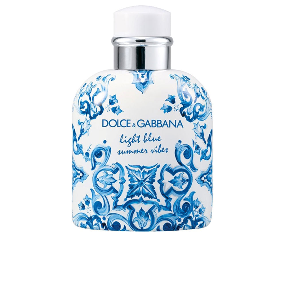 Dolce & Gabbana Light Blue Summer Vibes Pour Homme Eau de Toilette – een verfrissende mannengeur met Siciliaanse citroen, cipres en amberhout.