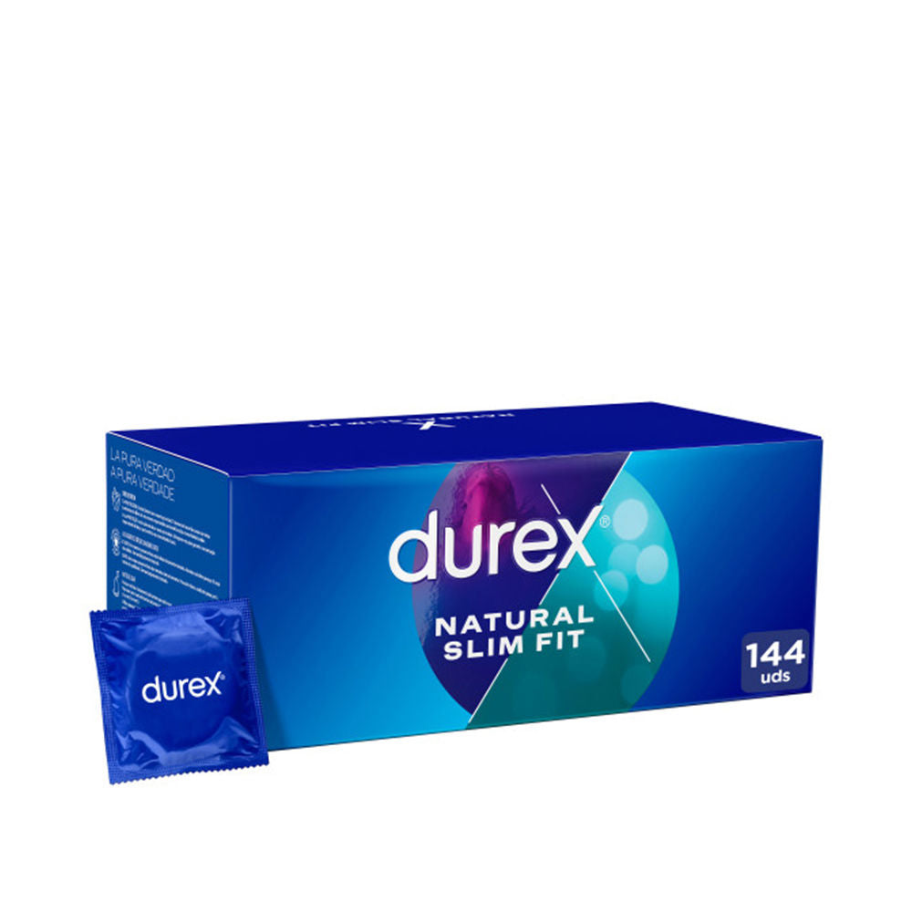 Durex Natural Slim Fit Condooms – Strakkere pasvorm voor extra comfort en bescherming.