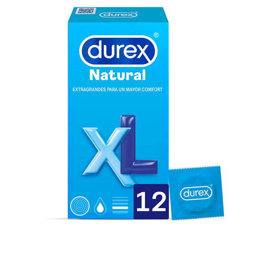 Durex Natural XL Condooms – Extra grote condooms voor meer comfort en bescherming.