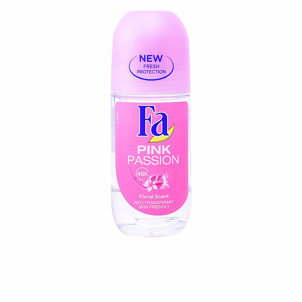 Fa Pink Passion Deodorant Roll-On – Langdurige frisheid met een bloemige en fruitige geur.