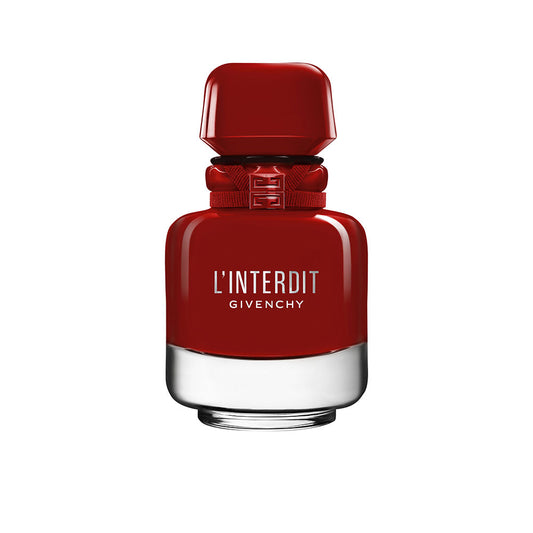 Givenchy L’Interdit Rouge Ultime Eau de Parfum flacon - intense damesparfum met kruidige en bloemige accenten.