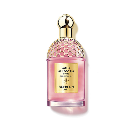 Guerlain Aqua Allegoria Florabloom Forte Eau de Parfum Spray – bloemige damesgeur met tuberoos, roos en een warme sandelhoutbasis.