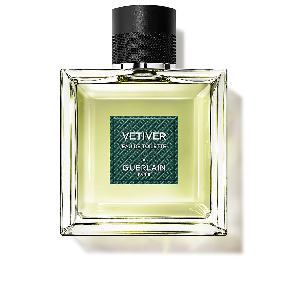 Guerlain Vétiver Eau de Toilette Spray – frisse houtachtige herenparfum met citrus, specerijen en een basis van vetiver en tabak.