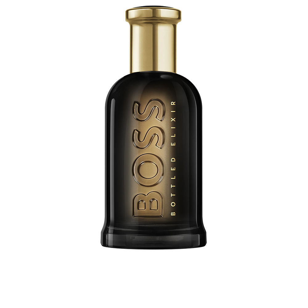 Hugo Boss Boss Bottled Elixir Eau de Parfum Intense flacon - krachtige en verfijnde herenparfum met frisse en houtachtige tonen.