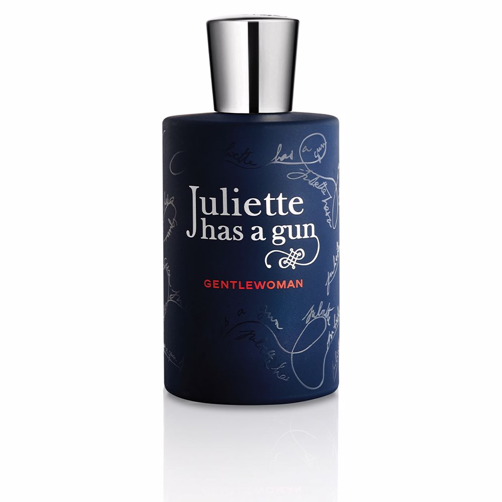 Flacon van Juliette Has A Gun Gentlewoman Eau de Parfum, een luxe damesgeur met neroli, lavendel en muskus. Perfect voor vrouwen die houden van unieke parfums.