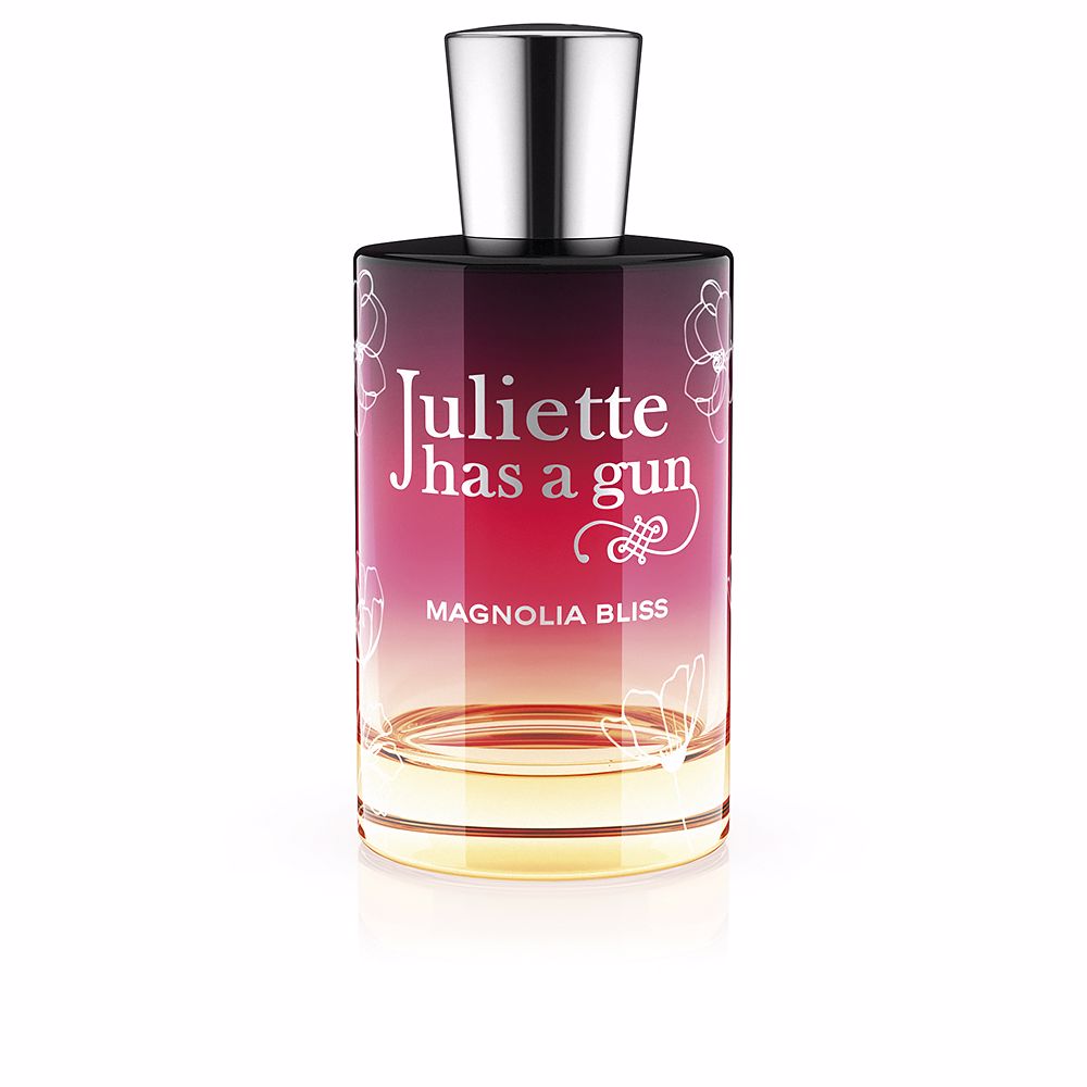 Flacon van Juliette Has A Gun Magnolia Bliss Eau de Parfum, een luxe damesgeur met magnolia, bergamot en muskus. Ideaal voor liefhebbers van bloemige en frisse parfums.