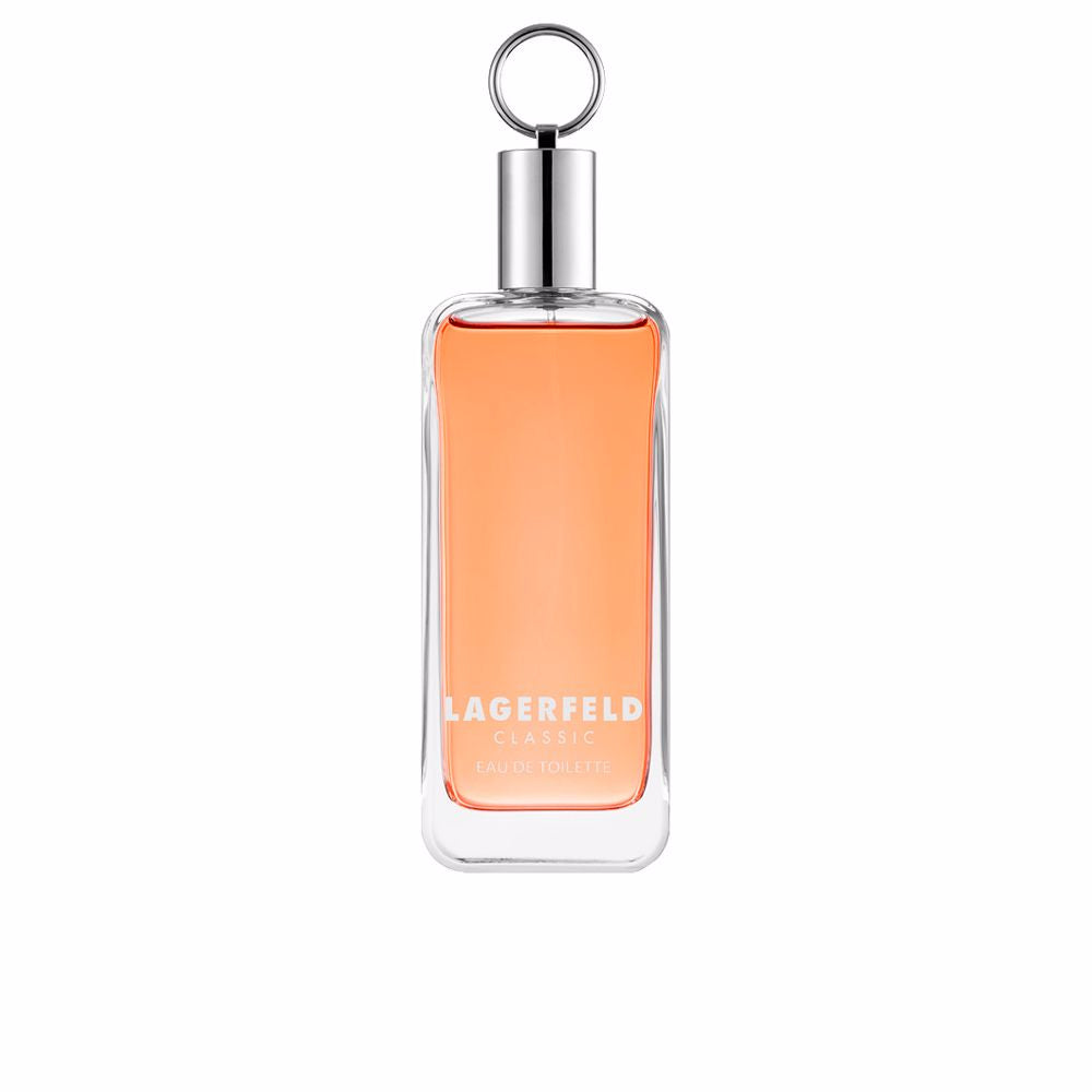 Karl Lagerfeld Lagerfeld Classic Eau de Toilette flacon - tijdloze en elegante herenparfum met warme houtachtige noten.