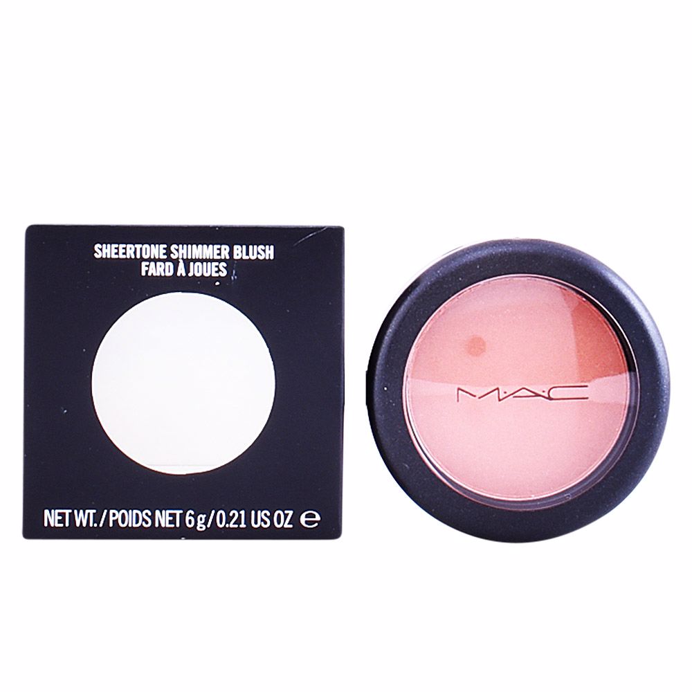 MAC SHEERTONE SHIMMER Blush – Zijdezachte poederblush met subtiele glans en opbouwbare kleurintensiteit.