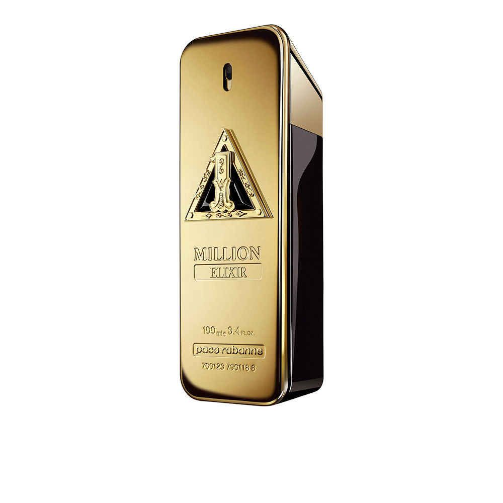 Flacon van Paco Rabanne 1 Million Elixir Eau de Parfum, een luxe herenparfum met appel, vanille en patchouli. Perfect voor speciale gelegenheden.