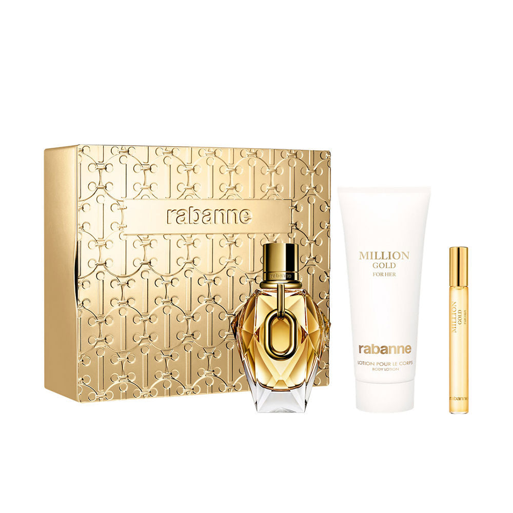 Paco Rabanne Lady Million Giftset met Eau de Parfum, travel spray en bodylotion