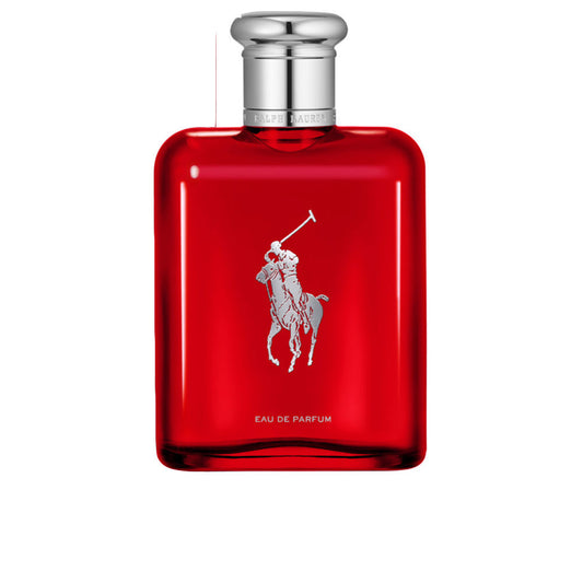 Ralph Lauren Polo Red Eau de Parfum Spray – krachtige herenparfum met citrus, kruiden en een diepe houtbasis.