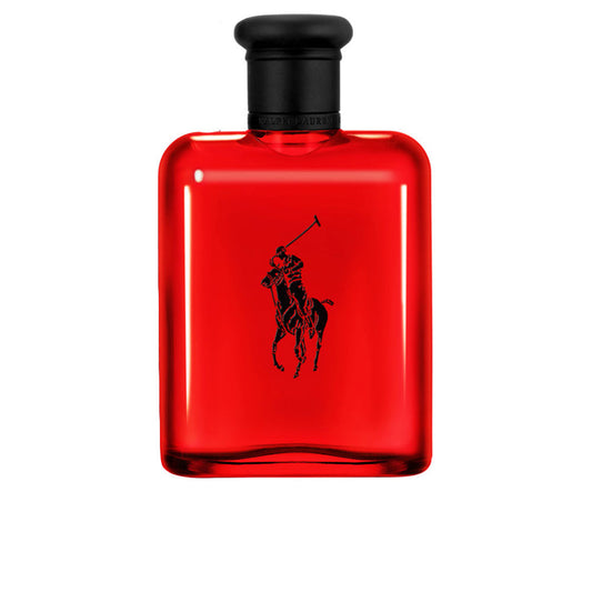 Ralph Lauren Polo Red Eau de Toilette Spray – frisse herenparfum met citrus, kruiden en een warme houtachtige basis.