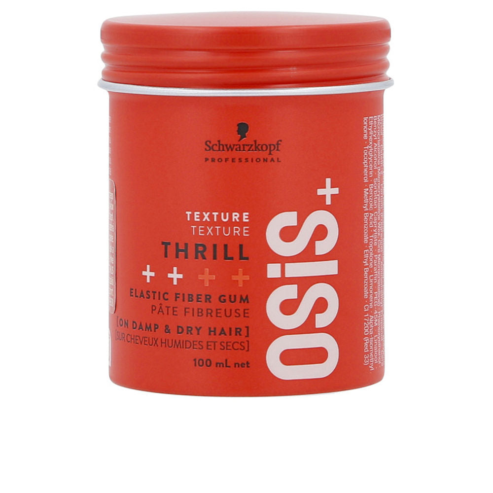 Schwarzkopf OSiS+ Thrill Elastic Fiber Gum – Stylingvezelgom met medium hold en flexibele textuur