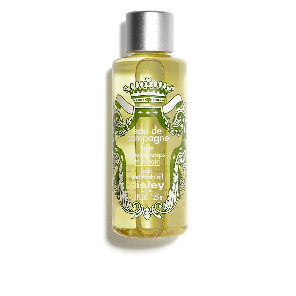 Sisley Eau de Campagne Pour le Corps et le Bain flacon - luxe lichaams- en badgel met frisse groene geur.