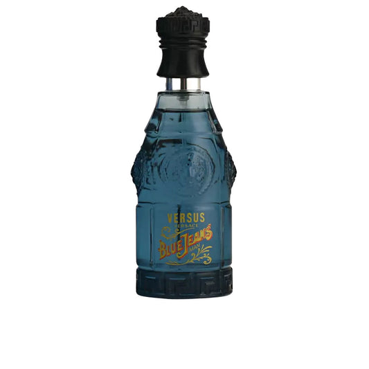 Versace Blue Jeans Eau de Toilette Spray – frisse en kruidige herenparfum met citrus, lavendel en een warme houtachtige basis.