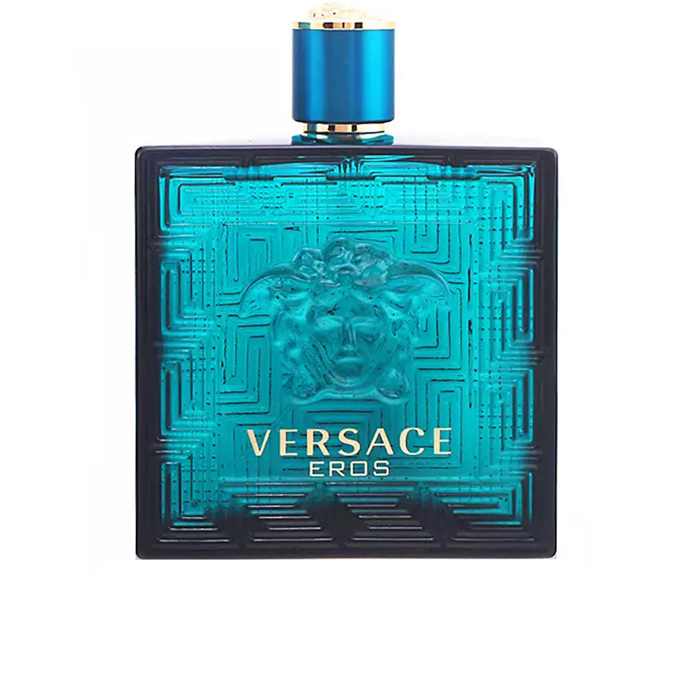 Versace Eros Eau de Toilette Spray – frisse en houtachtige herenparfum met citroen, tonkaboon en een diepe vanillebasis.