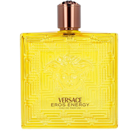 Versace Eros Energy Eau de Parfum – een verfrissende en energieke geur met noten van citroen, limoen, bloed sinaasappel, grapefruit, Siciliaanse bergamot, mandarijn, roze peper, witte amber, zwarte bes, eikenmos, musk en patchouli.