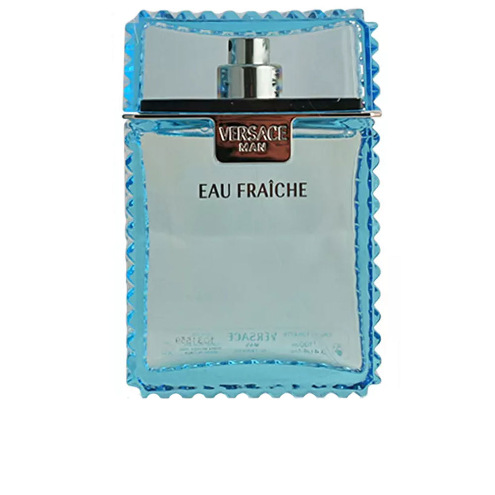 Versace Man Eau Fraîche Eau de Toilette Spray – frisse en kruidige herenparfum met citrus, witte peper en een lichte houtbasis.